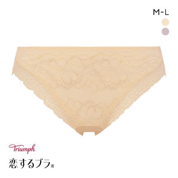 品 番:0510213542MLW新&starf;恋するブラTR562 ソフトな風合いのストレッチレース使用サイズ:レディースM(ヒップ87-95cm)L(ヒップ92-100cm)カラー:CR