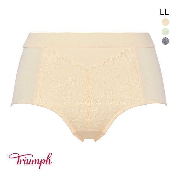 品 番:0510215360LL二重の生地仕様でおなかの冷えを防ぐはきこみ深めショーツサイズ:レディースLL(ヒップ97-105cm)カラー:CR-クリーム、GR-グリーン、GY-グレー素材:身生地：