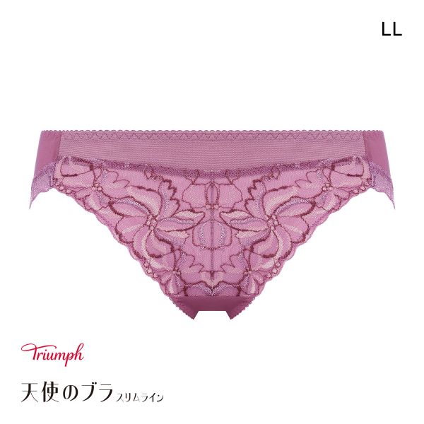 品 番:0510217416LLW3天使のブラスリムラインTR582 繊細で透明感のあるデザインサイズ:レディースLL(ヒップ97-105cm)カラー:PL-プラム素材:身生地：ナイロン80％ ポリウ