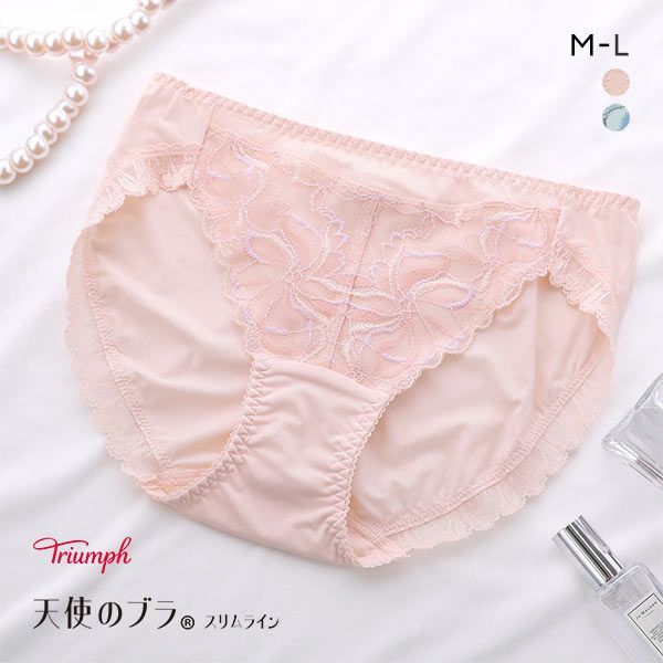 品 番:0510217416W天使のブラスリムラインTR582 繊細で透明感のあるデザインサイズ:レディースM(ヒップ87-95cm)L(ヒップ92-100cm)カラー:LOR-薄オレンジ、GR-グリ