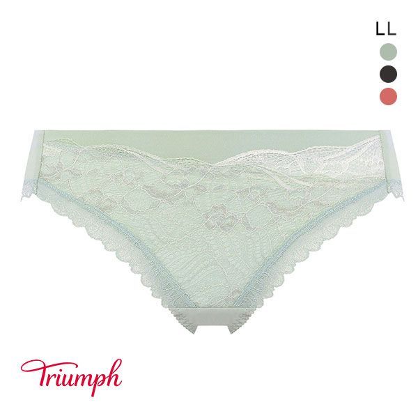 品 番:0510217714LLTriumph TR585 すっきり包み込むブラ コーディネイトショーツ LLサイズ:レディースLL(ヒップ97-105cm)カラー:GR-グリーン、BK-ブラック、O