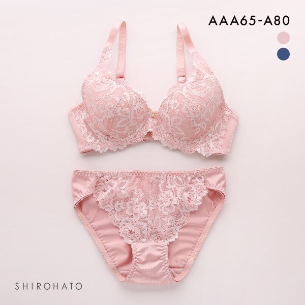 品 番:20F505PBSWプチ胸さん必見！Wパッドでしっかり盛れる&starf;プチプラブラセットサイズ:レディースAAA65-M、AAA70-M、AAA75-M、AA65-M、AA70-M