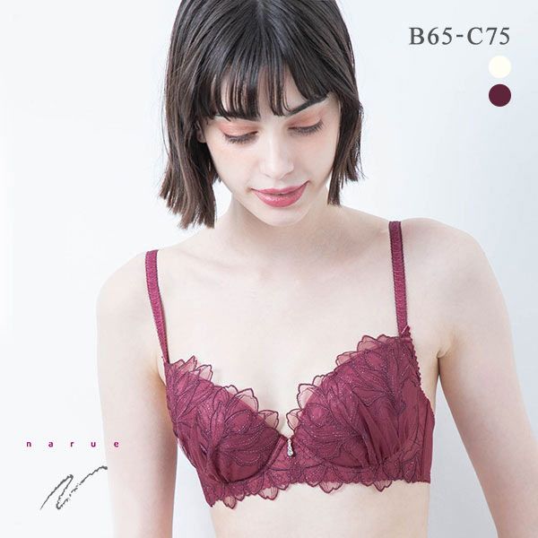 品 番:262178520BC透け感が軽やかでセクシーなラメが煌く花柄レースのランジェリーサイズ:レディースB65、B70、B75、C65、C70、C75カラー:IV-アイボリー、BO-ボルドー素材: