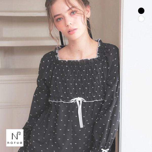 品 番:262511013カットドビー素材で軽やかな着心地に仕上げたナイトドレスサイズ:レディースM-L(バスト79-94cm 身長154-162cm)カラー:BK-ブラック、WH-ホワイト素材:身生