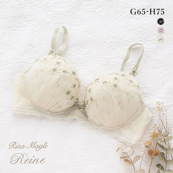 品 番:2865582GH立体感のある小花が可愛いデザインの華やかなシリーズサイズ:レディースG65、G70、G75、G80、H65、H70、H75カラー:NV-ネイビー、PI-ピンク、CR-クリーム