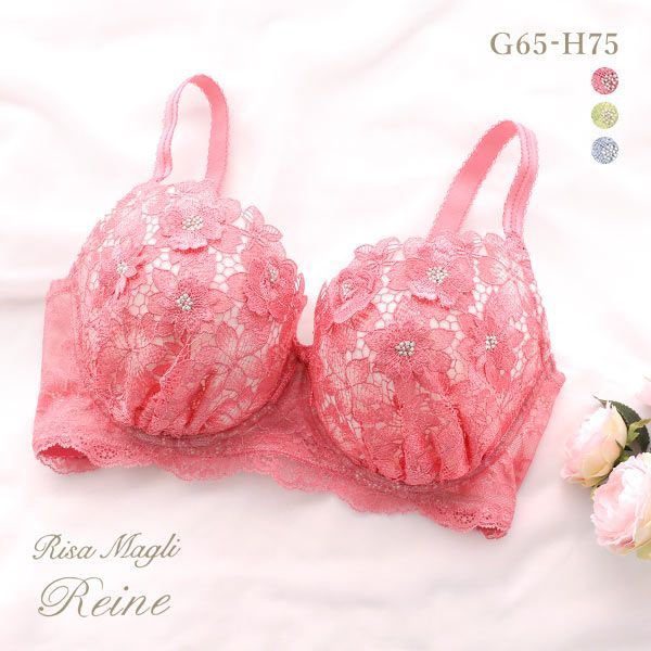 品 番:2866672GH品格と女性の美しさを味方にした大人の女性へ向けたランジェリーサイズ:レディースG65、G70、G75、G80、H65、H70、H75カラー:PI-ピンク、GR-グリーン、BU