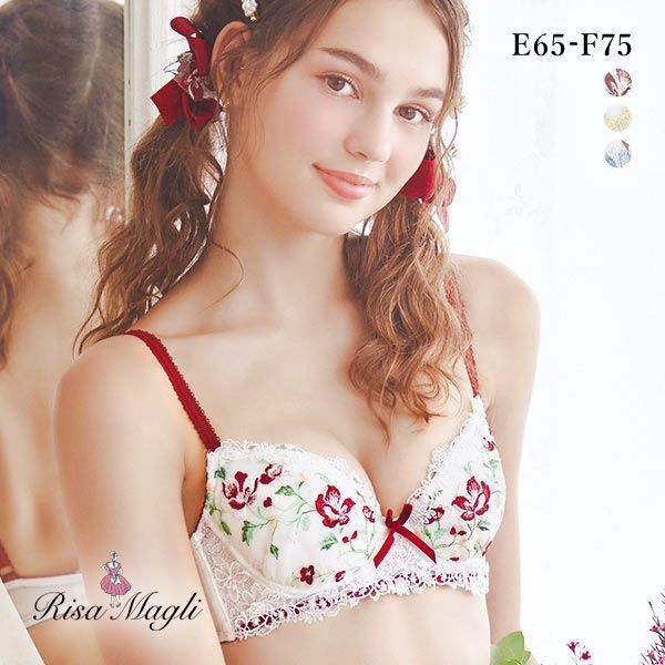 品 番:2868551EF風に吹かれる野花に彩られてサイズ:レディースE65、E70、E75、F65、F70、F75カラー:RE-レッド、BU-ブルー、CR-クリーム素材:ナイロン ポリエステル ポリ
