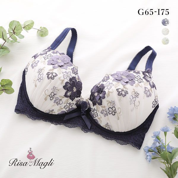 品 番:2868692GHI大小のお花たちが咲きほこる、大人のフラワーデザインサイズ:レディースG65、G70、G75、H65、H70、H75、I65、I70、I75カラー:NV-ネイビー、IV-アイ