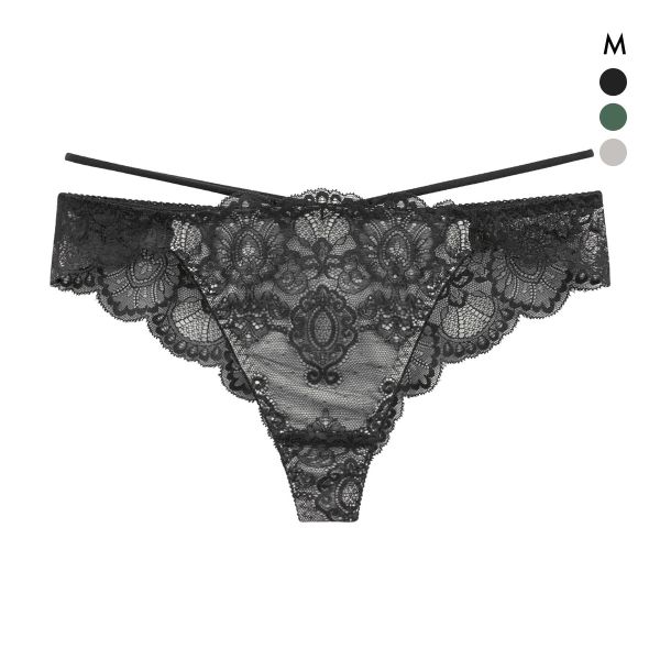 品 番:353010Tコード使いがセクシーなTバック タンガ セクシー 総レースサイズ:レディースM(ヒップ87-95cm)カラー:BK-ブラック、KH-カーキ、GY-グレー素材:身生地レース：ナイロ