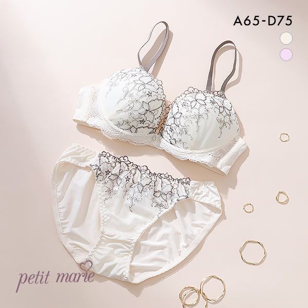 品 番:38143394アンティーク調の落ち着いた色味が可愛い蝶と小花柄ブラセット&star;サイズ:レディースA65-M、A70-M、A75-M、B65-M、B70-M、B75-M、C65-