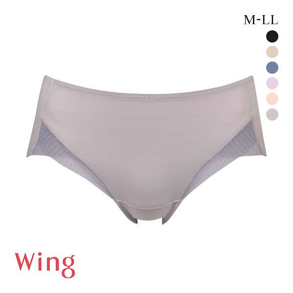 品 番:40MF5015アウターにひびかせたくない日のシンプルな機能派ショーツ Wingサイズ:レディースM(ヒップ87-95cm)L(ヒップ92-100cm)LL(ヒップ97-105cm)カラー:B