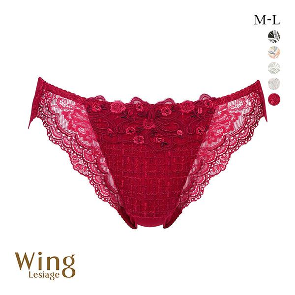 品 番:40PF2960ウイング レシアージュ ペアショーツ ノーマル MLサイズ:レディースM(ヒップ87-95cm)L(ヒップ92-100cm)カラー:BK-ブラック、CR-クリーム、ME-メロン