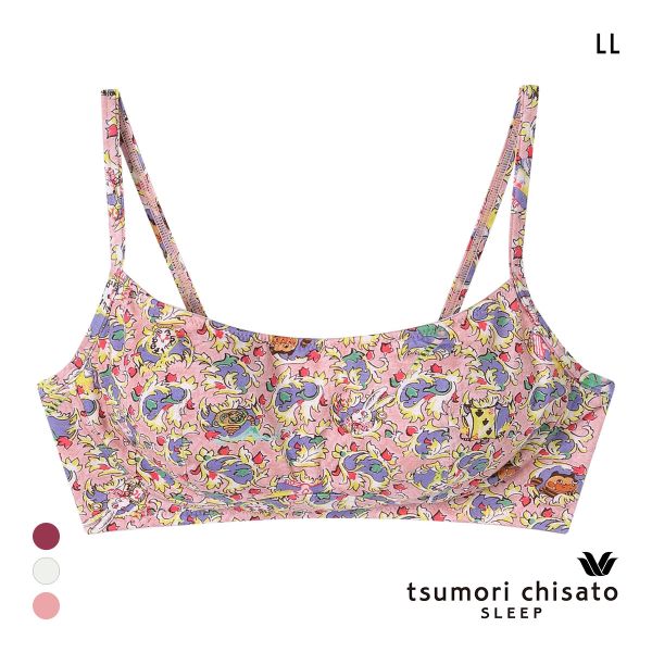 ワコール ツモリチサト 不思議の国 ノンワイヤー ブラジャー LL Wacoal tsumori chisato SLEEP 下着 レディース 15%OFF 送料無料