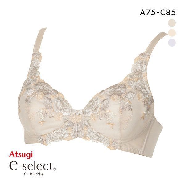 品 番:A5697363AS横広がりを抑えて美しく整えるブラサイズ:レディースA75、A80、A85、B75、B80、B85、C75、C80、C85カラー:CFL-カフェオレ、LPI-薄ピンク、LV-