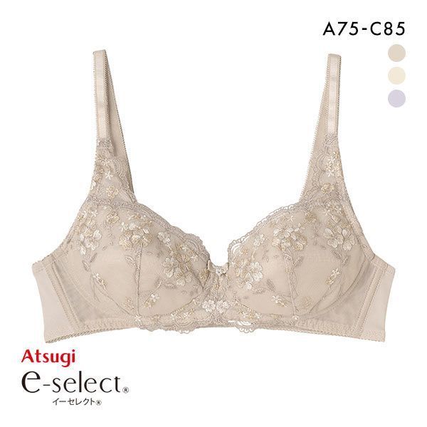 品 番:A5697365AS横広がりを抑えて美しく整えるブラサイズ:レディースA75、A80、A85、B75、B80、B85、C75、C80、C85カラー:CFL-カフェオレ、IV-アイボリー、LV-