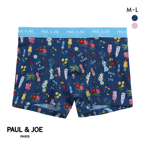 品 番:A95PJB645028可憐なデザインのプリント ポール＆ジョーのボクサーパンツサイズ:メンズM(ウエスト76-84cm)L(ウエスト84-94cm)カラー:BU-ブルー、PI-ピンク素材:本