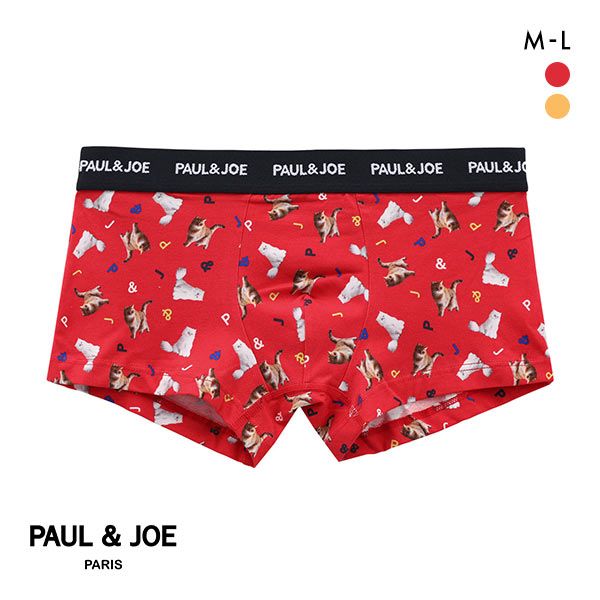 品 番:A95PJB735018PAUL & JOEのアンダーウェアが再始動サイズ:メンズM(ウエスト76-84cm)L(ウエスト84-94cm)カラー:RE-レッド、OR-オレンジ素材:本体