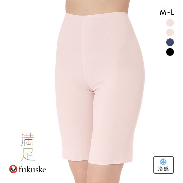 品 番:B23374541夏活 ひんやりタッチの美涼活シリーズサイズ:レディースM(ヒップ87-95cm)L(ヒップ92-100cm)カラー:PB-ピンクベージュ、LBE-薄ベージュ、NV-ネイビー、