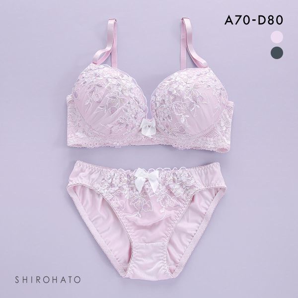 品 番:B40941500セクシーな谷間メイクを楽しめるモールドカップブラショーツサイズ:レディースA70-M、A75-M、A80-L、B65-M、B70-M、B75-M、B80-L、C65-M、C7
