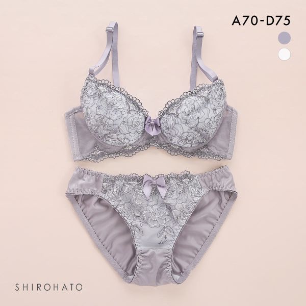 品 番:B40947000細やかなローズ刺繍にきらきらのラメ 華やかプチプラブラセットサイズ:レディースA70-M、A75-M、B70-M、B75-M、C70-M、C75-M、D70-M、D75-M※