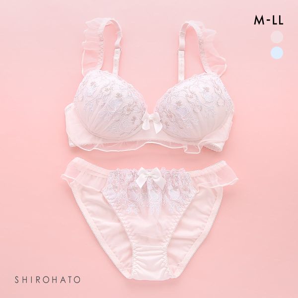 品 番:B40949612N極厚もっちりパッド&star;盛れる楽ちんノンワイヤーブラセット M-LLサイズ:レディースM(バスト79-87cm ヒップ87-95cm)L(バスト86-94cm