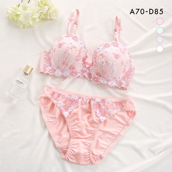 品 番:C0011954ADW風に舞うフラワーシャワー 華やか 美胸 プチプラブラセット ABCDサイズ:レディースA70-M、A75-M、B65-M、B70-M、B75-M、B80-L、B85-LL