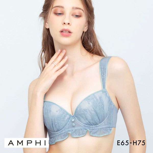 品 番:C41BLH398EFGHAMPHI アンフィ 脇スッキリ 寄せる機能のブラ EFGH 大きいサイズサイズ:レディースE65、E70、E75、F65、F70、F75、G65、G70、G75、H