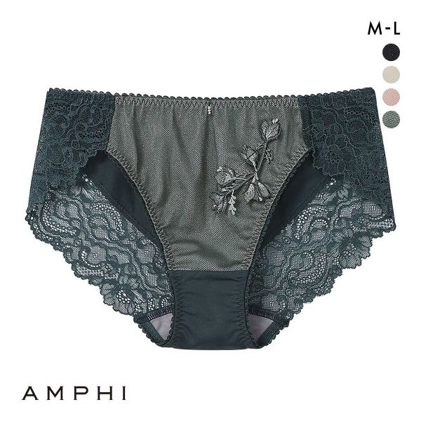 品 番:C41POG100AMPHI アンフィ stylist 4U ペアショーツ ノーマル MLサイズ:レディースM(ヒップ87-95cm)L(ヒップ92-100cm)カラー:BK-ブラック、CR-