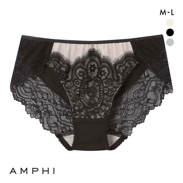 品 番:C41PYJ197AMPHI アンフィ BYJ397シリーズ ペアショーツ ノーマル MLサイズ:レディースM(ヒップ87-95cm)L(ヒップ92-100cm)カラー:IV-アイボリー、BK